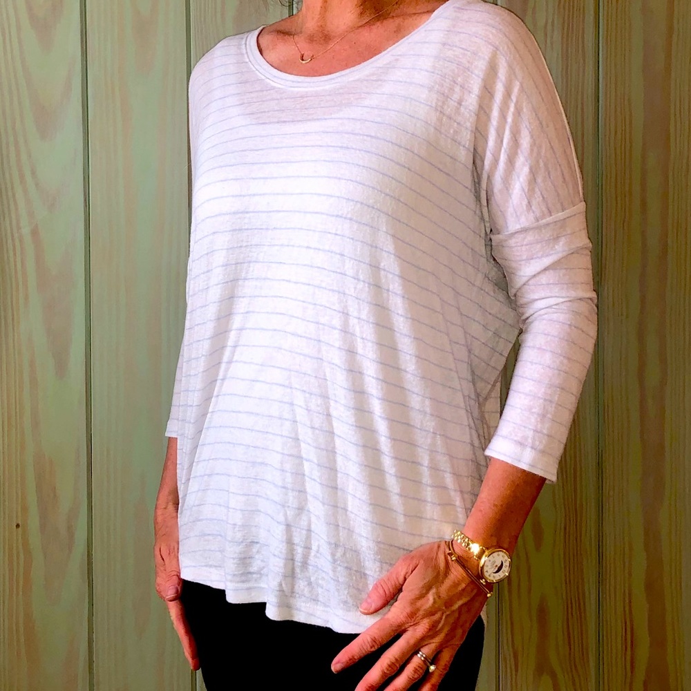 Loft 3/4 sleeve tunic tee